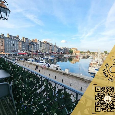 Le Balcon Du Port Lägenhet Honfleur Exteriör bild